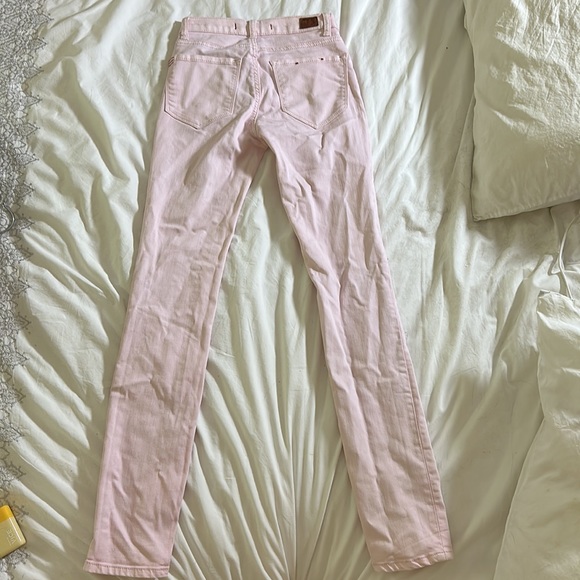 BDG cigarette high rise light pink jeans size 24 - Picture 3 of 8